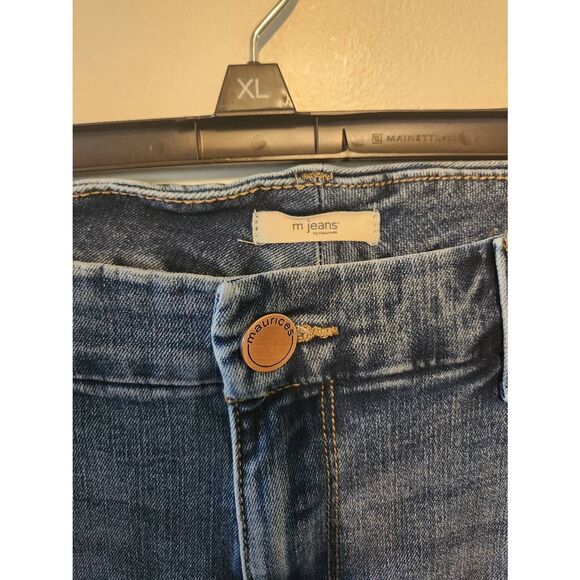 Maurices M Jeans size XL Short High Rise Stretch Skinny Jeans - Picture 2 of 4
